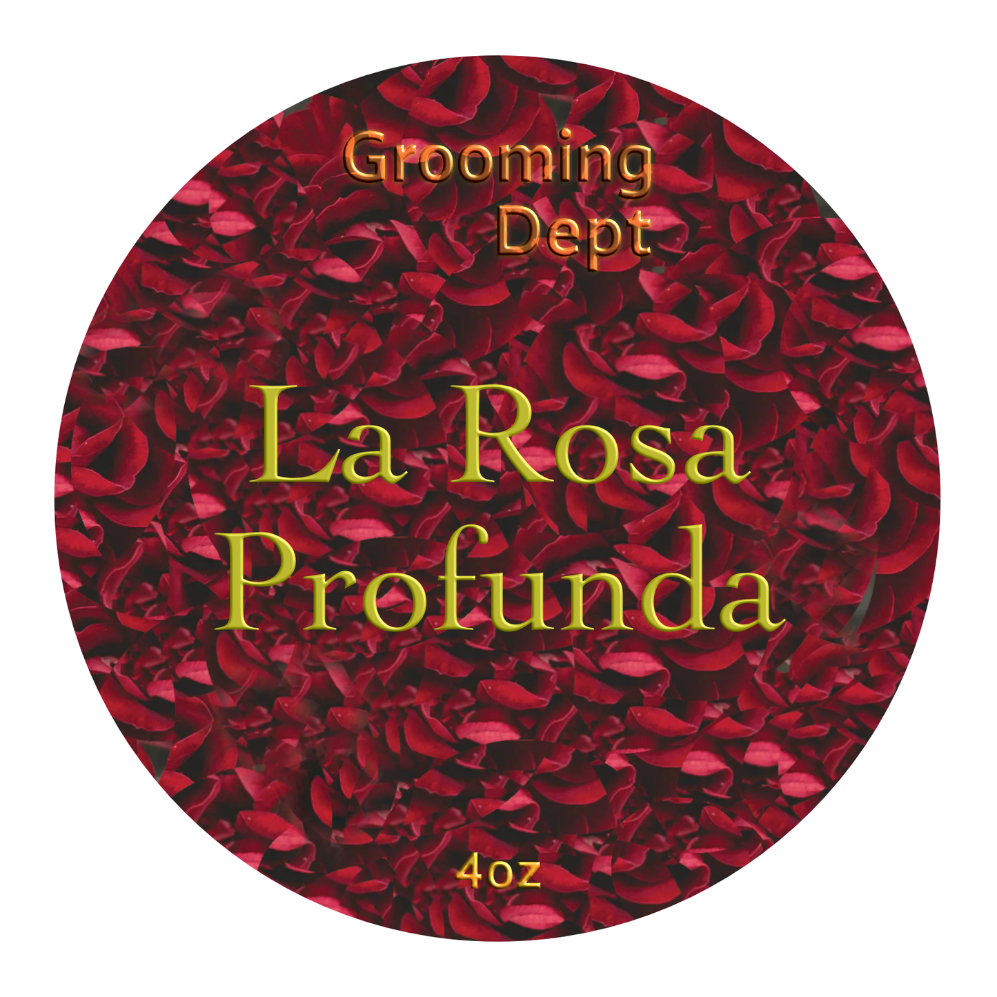 Grooming Dept Kairos Shaving Soap - La Rosa Profunda